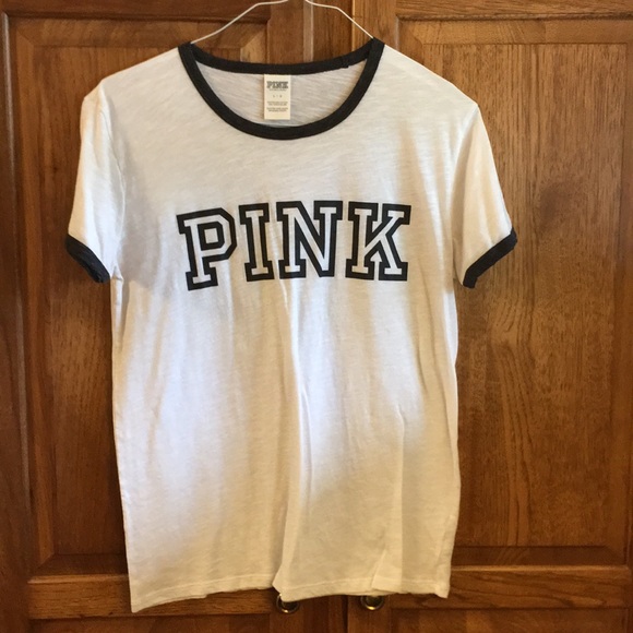 PINK Victoria's Secret Tops - {VS Pink}• Logo Tee